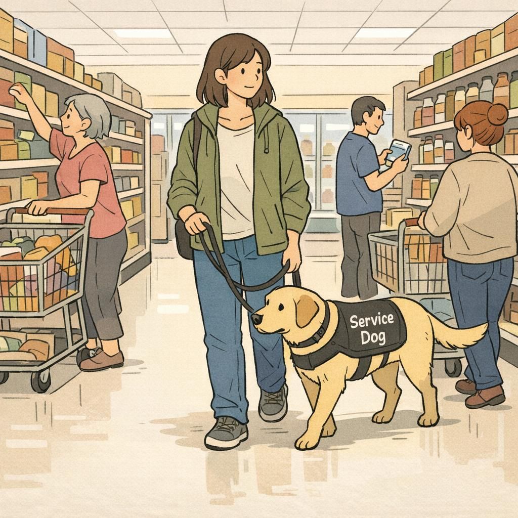 Living with a Service Dog: What People Get Wrong