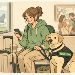 TRAVELING WITH A SERVICE DOG